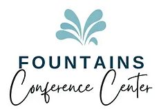 A logo of fountains conference center